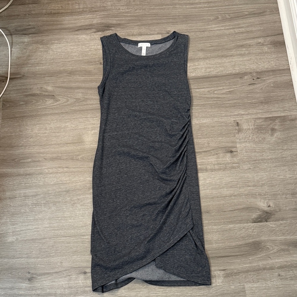 Sleeveless Gray Dress